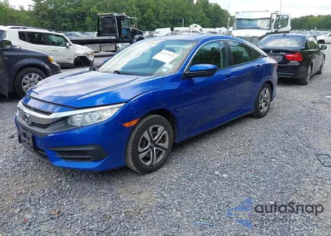 2018 Honda Civic Lx from USA, damaged, VIN 2HGFC2F54JH532687